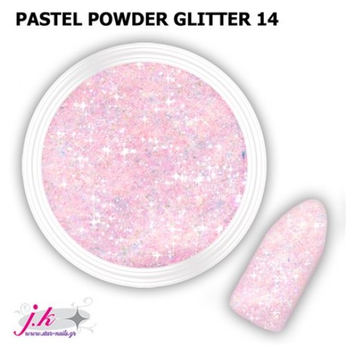 PASTEL GLITTER POWDER 14